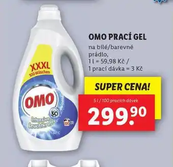 Lidl Omo prací gel nabídka