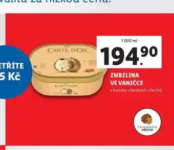 Lidl Zmrzlina ve vaničce nabídka
