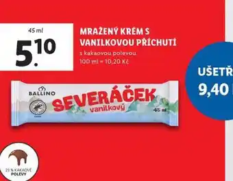 Lidl Mražený krém s vanilkovou příchutí nabídka