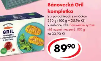CBA Bánovecká Gril kompletka nabídka