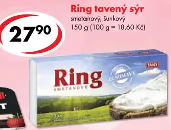 CBA Ring tavený sýr nabídka