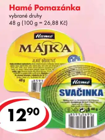 CBA Hamé Pomazánka nabídka