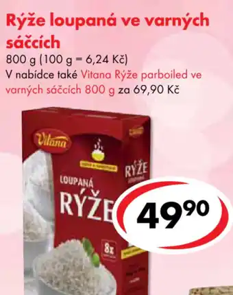 CBA Rýže loupaná ve varných sáčcích nabídka