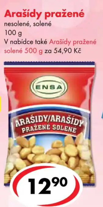 Arašídy pražené