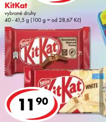CBA KitKat nabídka
