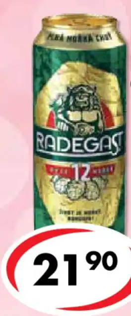 CBA Radegast Ryze hořká 12 0.5L nabídka