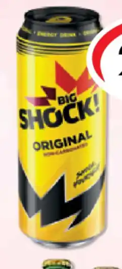 CBA Big Shock energy drink 500 ml nabídka