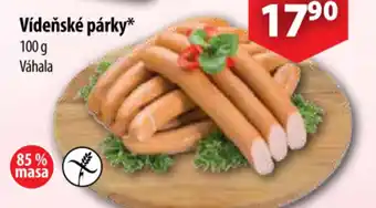 CBA Vídeňské párky nabídka
