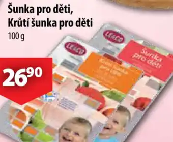 CBA Šunka pro děti, Krůtí šunka pro děti nabídka