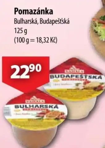 CBA Pomazánka nabídka