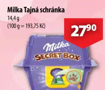 CBA Milka Tajná schránka nabídka