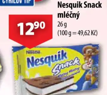 CBA Nesquik Snack mléčný nabídka
