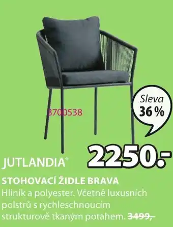 JYSK STOHOVACÍ ŽIDLE BRAVA nabídka