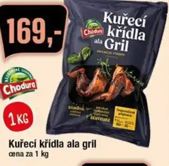 TEMPO Kuřecí křídla ala gril nabídka