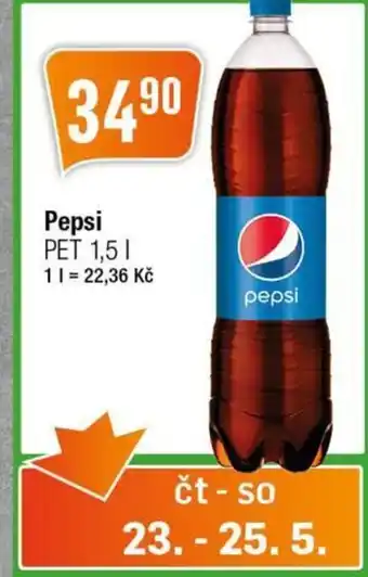 TEMPO Pepsi PET 1,5L nabídka