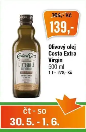 TEMPO Olivový olej Costa Extra Virgin 500 ml nabídka