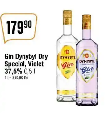 Gin Dynybyl Dry Special, Violet 37.5% 0.5L