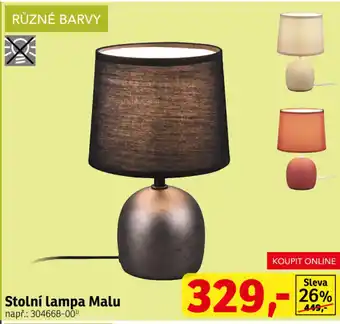 Asko Stolní lampa Malu nabídka