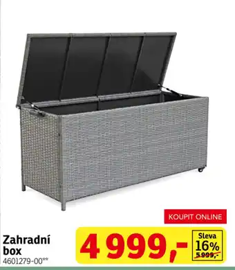 Asko Zahradní box nabídka