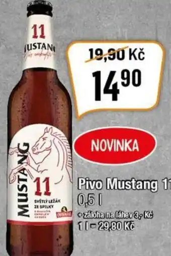 TEMPO Pivo Mustang 11 nabídka