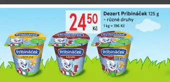 Žabka Dezert Pribináček 125 g nabídka