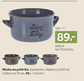 MISKA NA POLÉVKU