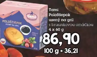 Jip Tami Pološtiepok uzený na gril nabídka