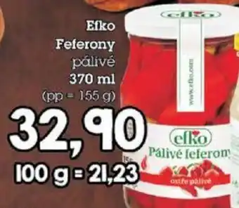 Jip Efko Feferony pálivé 370 ml nabídka