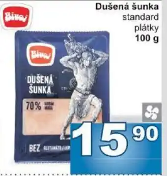 Jip Dušená šunka standard plátky 100 g nabídka