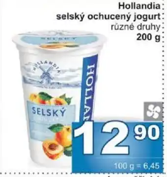 Jip Hollandia selský ochucený jogurt nabídka