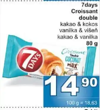 Jip 7days Croissant double nabídka