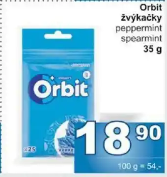 Jip Orbit žvýkačky nabídka