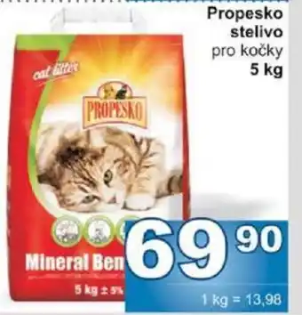 Jip Propesko stelivo pro kočky 5 kg nabídka