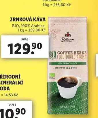 Lidl Zrnková káva bio, 100% arabica nabídka