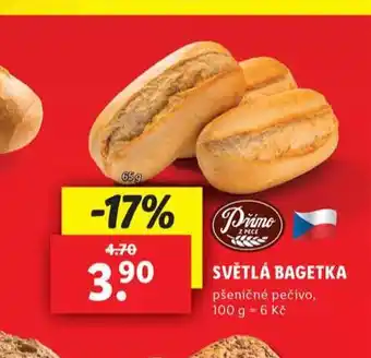 Lidl Světlá bagetka nabídka