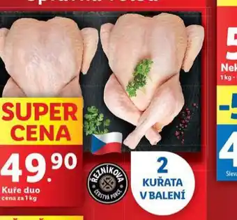 Lidl Kuře duo nabídka