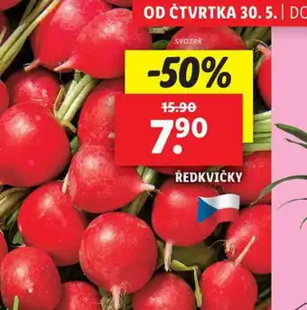 Lidl Ředkvičky nabídka