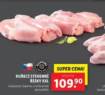 Lidl Kuřecí stehenní řízky xxl nabídka