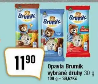 TEMPO Opavia Brumik vybrané druhy 30 g nabídka