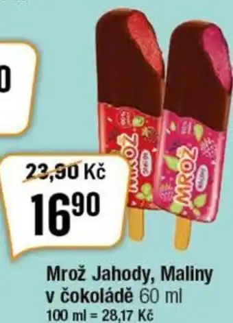 TEMPO Mrož Jahody, Maliny v čokoládě 60 ml nabídka