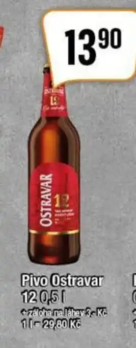 TEMPO Pivo Ostravar 12 0,5L nabídka