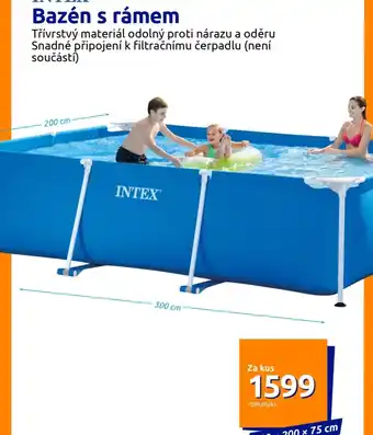 Action INTEX Bazén s rámem nabídka