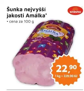 Můjobchod Šunka nejvyšší jakosti Amálka nabídka