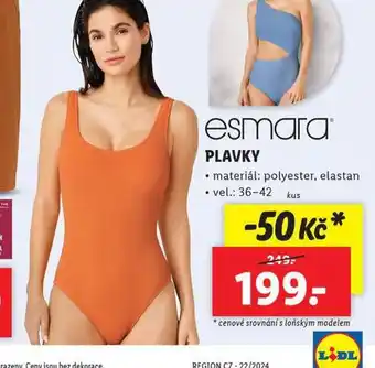 Lidl Plavky nabídka