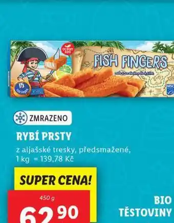 Lidl Rybí prsty nabídka