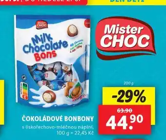 Lidl Čokoládové bonbony nabídka