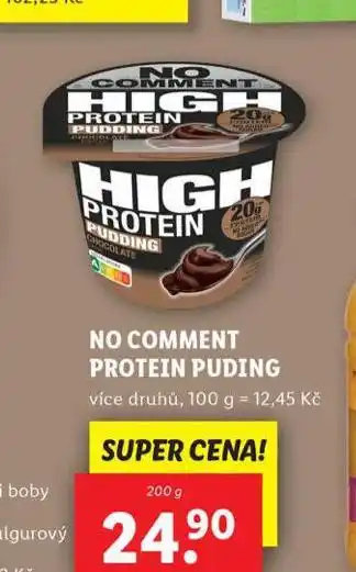 No comment protein puding