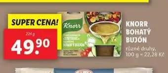 Lidl Knorr bohatý bujon nabídka