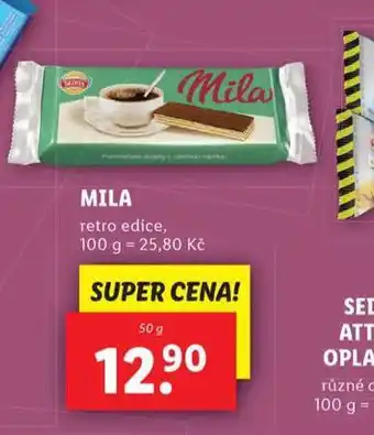 Lidl Mila nabídka