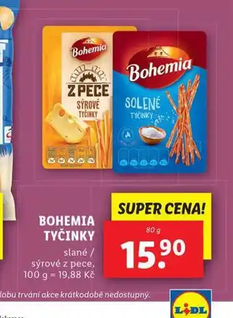 Lidl Bohemia tyčinky nabídka